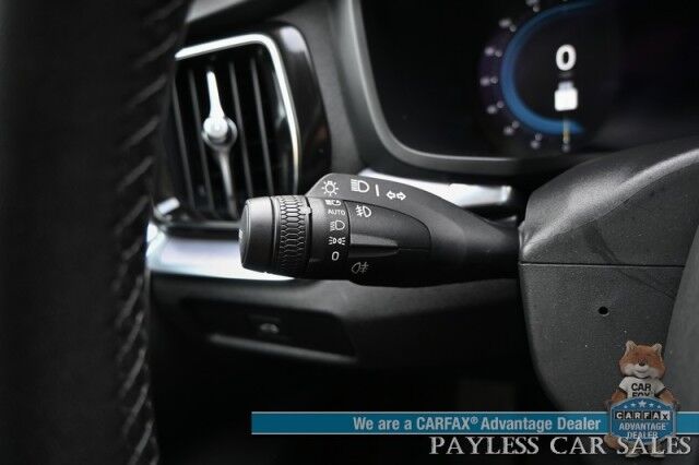 2023 Volvo S60 Core Dark Theme / AWD / Power & Heated Leather Seats / Heated Steering Wheel / Panoramic Sunroof / Lane Departure & Blind Spot Alert / Cruise Control / Apple CarPlay & Android Auto / Back Up Camera / 1-Owner Anchorage AK
