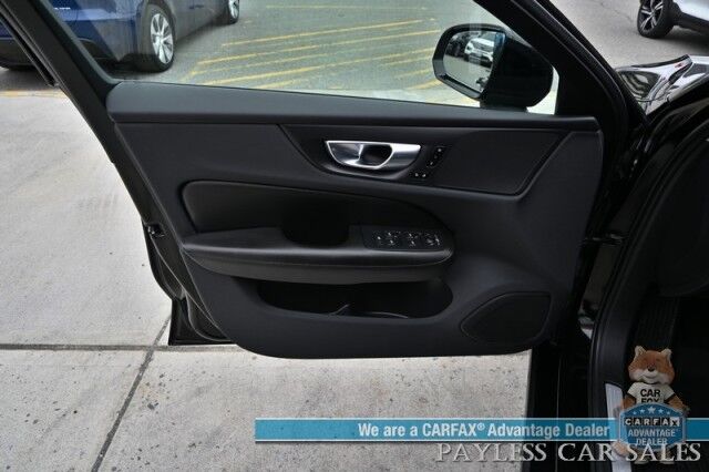 2023 Volvo S60 Core Dark Theme / AWD / Power & Heated Leather Seats / Heated Steering Wheel / Panoramic Sunroof / Lane Departure & Blind Spot Alert / Cruise Control / Apple CarPlay & Android Auto / Back Up Camera / 1-Owner Anchorage AK