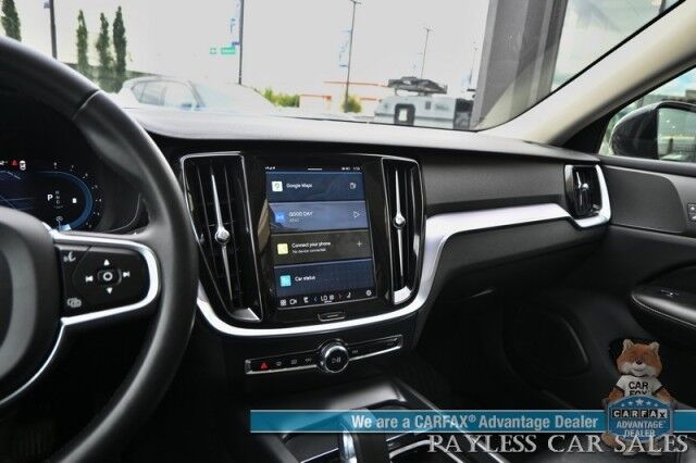 2023 Volvo S60 Core Dark Theme / AWD / Power & Heated Leather Seats / Heated Steering Wheel / Panoramic Sunroof / Lane Departure & Blind Spot Alert / Cruise Control / Apple CarPlay & Android Auto / Back Up Camera / 1-Owner Anchorage AK