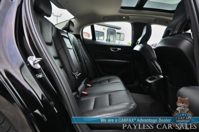 2023 Volvo S60 Core Dark Theme / AWD / Power & Heated Leather Seats / Heated Steering Wheel / Panoramic Sunroof / Lane Departure & Blind Spot Alert / Cruise Control / Apple CarPlay & Android Auto / Back Up Camera / 1-Owner Anchorage AK