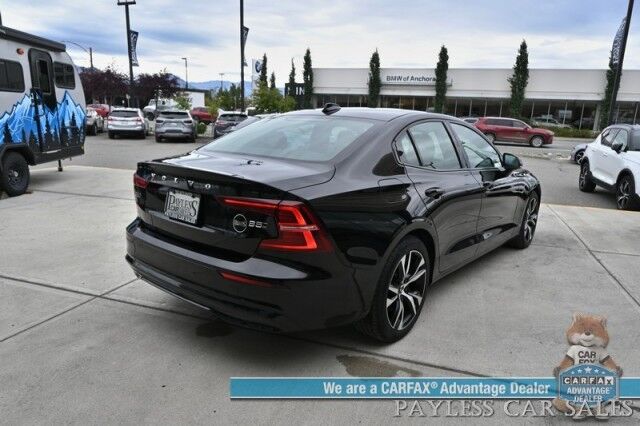 2023 Volvo S60 Core Dark Theme / AWD / Power & Heated Leather Seats / Heated Steering Wheel / Panoramic Sunroof / Lane Departure & Blind Spot Alert / Cruise Control / Apple CarPlay & Android Auto / Back Up Camera / 1-Owner Anchorage AK