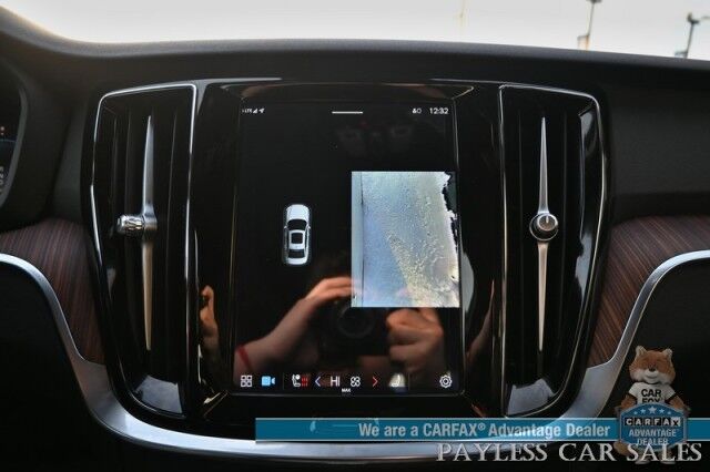 2023 Volvo S60 Plus Black Edition / AWD / Climate Pkg / Front & Rear Heated Leather Seats / Heated Steering Wheel / Panoramic Sunroof / Adaptive Cruise / Lane Depart & Blind Spot / Apple CarPlay & Android Auto / 1-Owner Anchorage AK