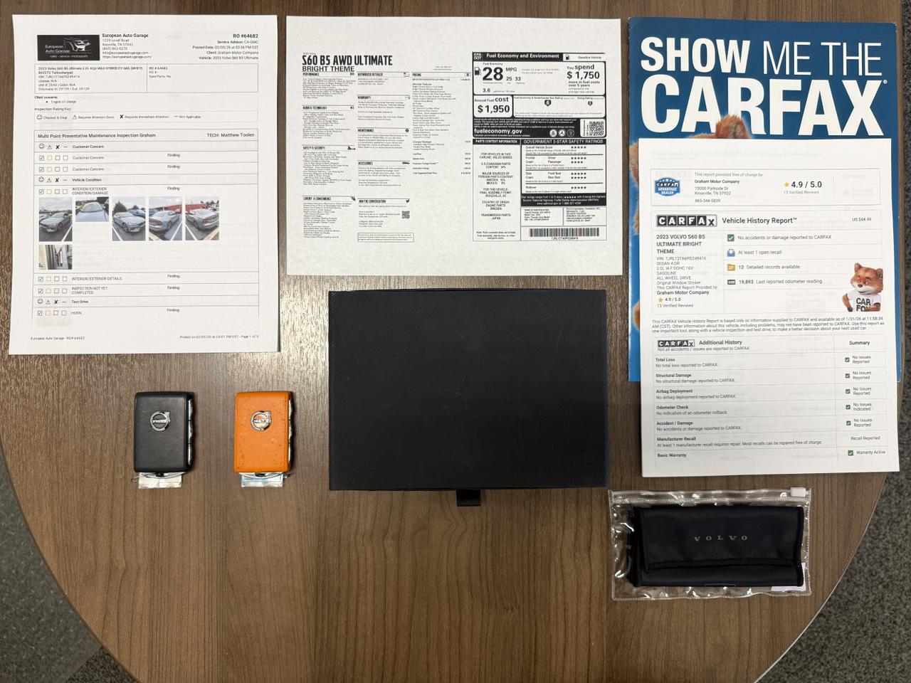 2023 Volvo S60 Ultimate Bright Theme Knoxville TN