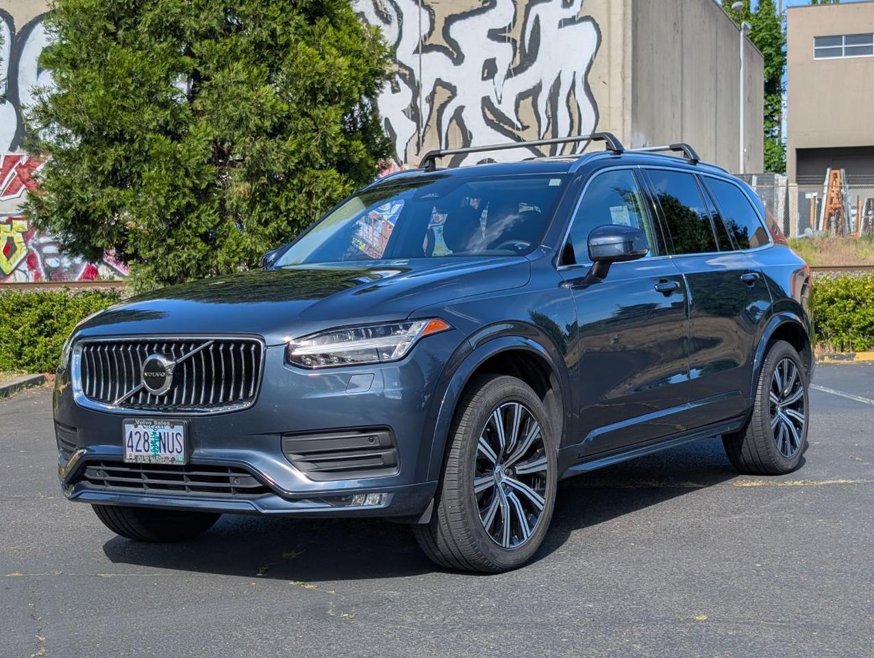 2023 Volvo XC90 B6 AWD Hybrid w/High Performance Audio, Pilot Assist, Tow Hitch, 4 Heated Leather Seats & Wheel Portland OR