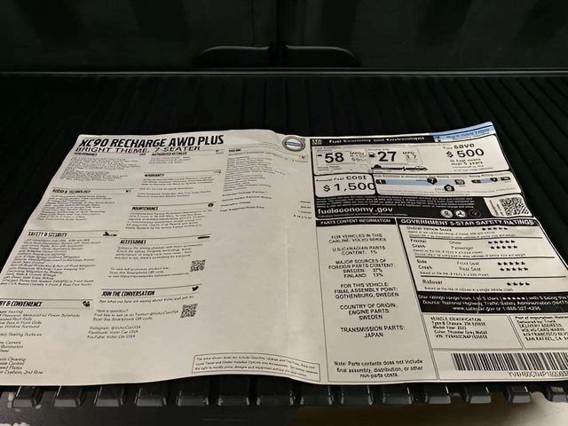 2023 Volvo XC90 Recharge Plug-In Hybrid T8 Plus Bright Theme 7 Passenger Dallas TX