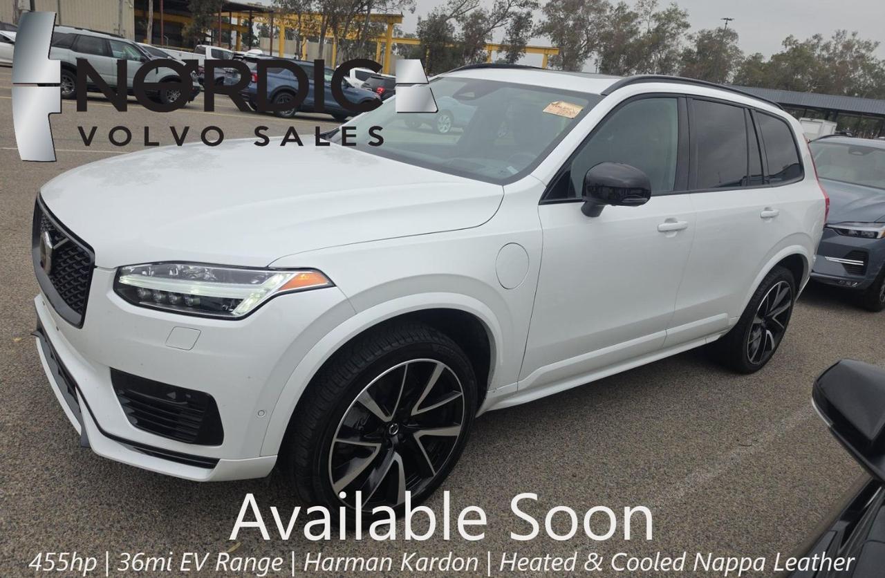 2023 Volvo XC90 Recharge T8 PHEV Hybrid ULTIMATE | 455hp, Dark Theme, HK Premium Audio, Heated-Cooled Seats