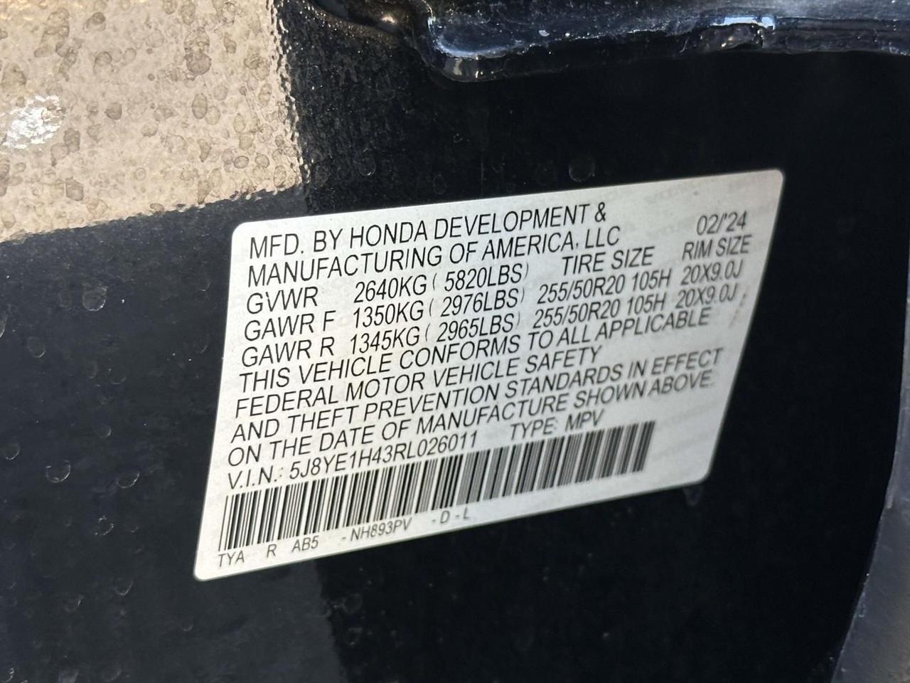 2024 Acura MDX Technology Alexandria VA