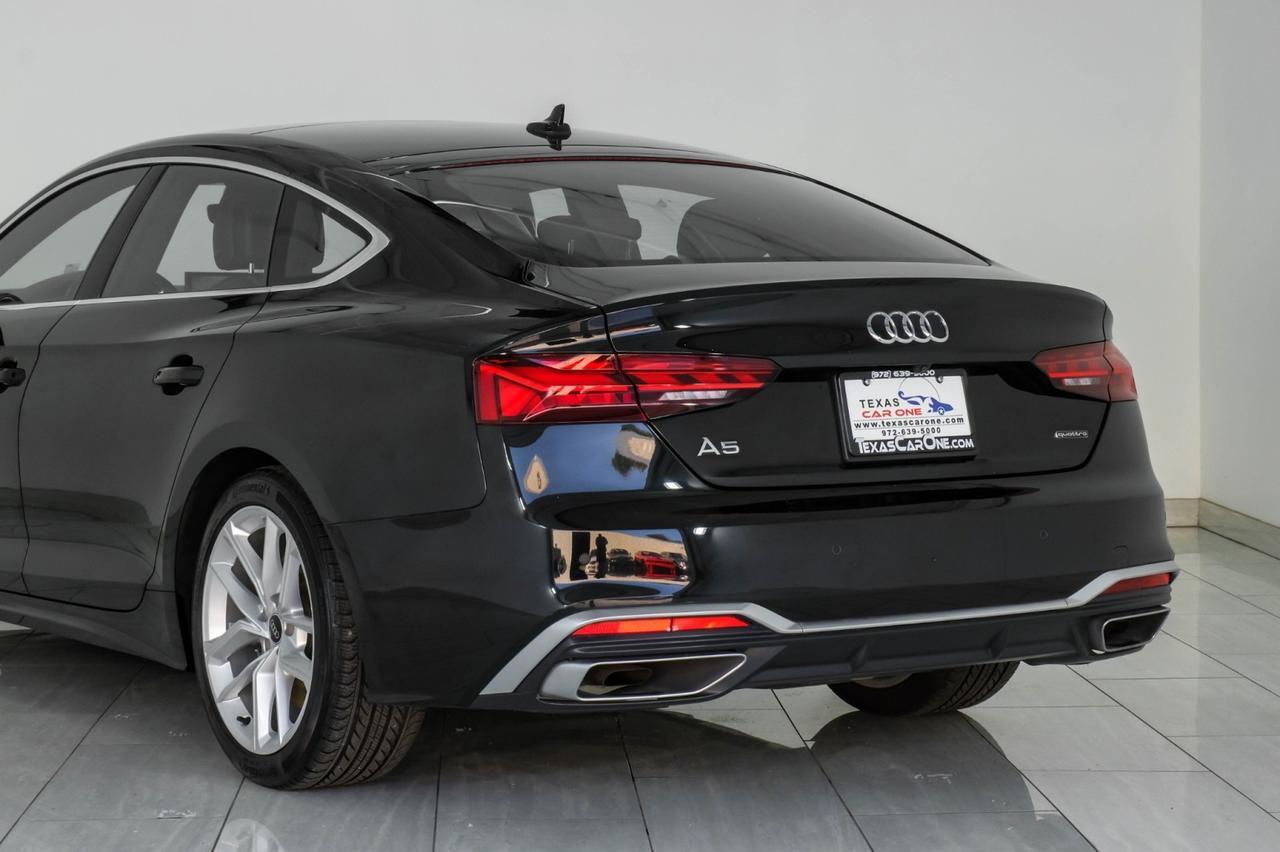 2024 Audi A5 Sportback S LINE QUATTRO PREMIUM PLUS BLIND SPOT ASSIST LANE DEPARTURE BAN Carrollton TX