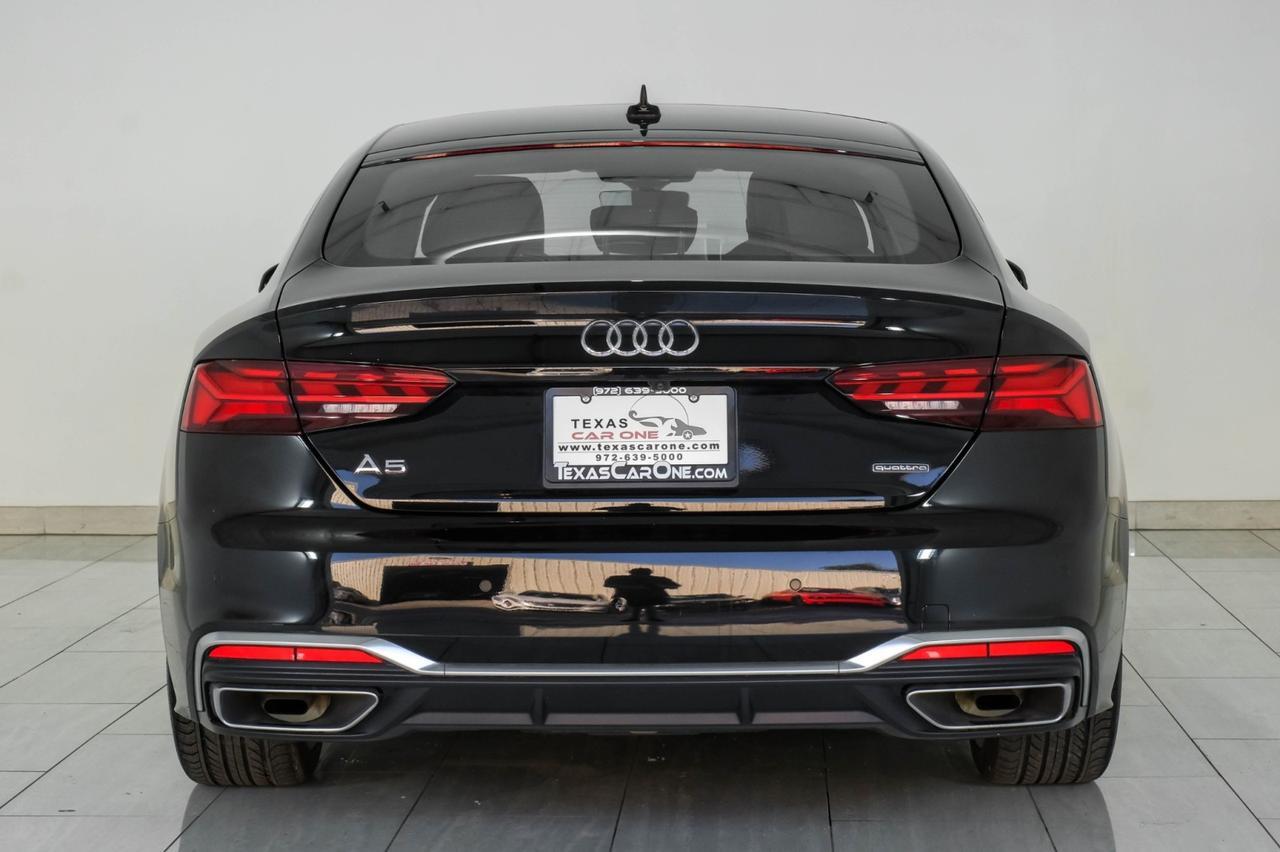 2024 Audi A5 Sportback S LINE QUATTRO PREMIUM PLUS BLIND SPOT ASSIST LANE DEPARTURE BAN Carrollton TX