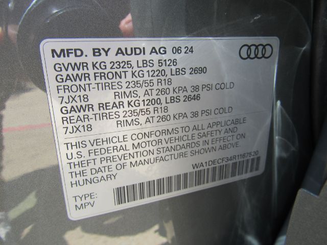 2024 Audi Q3 Premium 45 TFSI S line quattro Tiptronic Plano TX