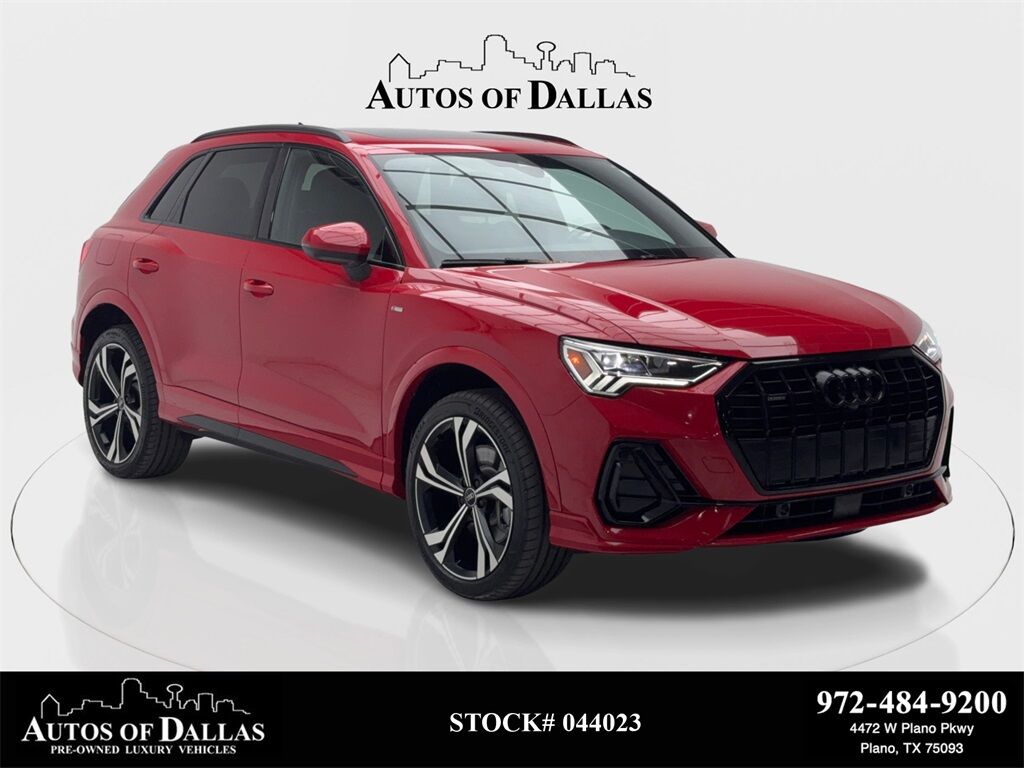 2024 Audi Q3 Premium Plus CAM,PANO,HTD STS,BLIND SPOT,20&quot; WLS Plano TX