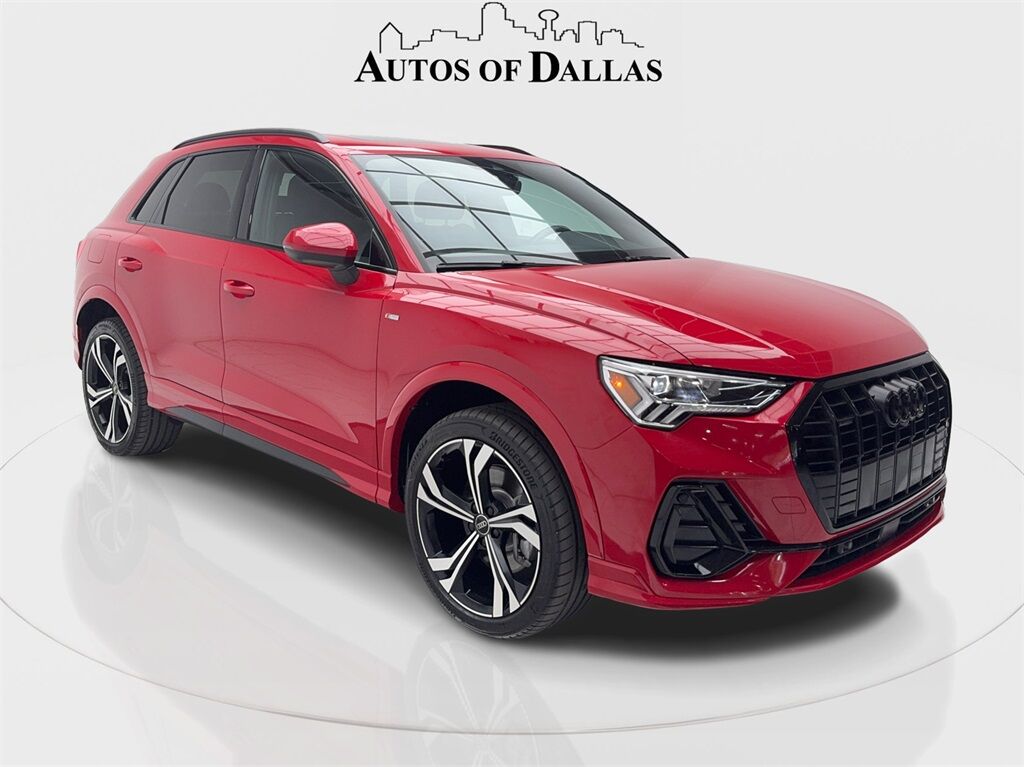 2024 Audi Q3 Premium Plus CAM,PANO,HTD STS,BLIND SPOT,20&quot; WLS Plano TX