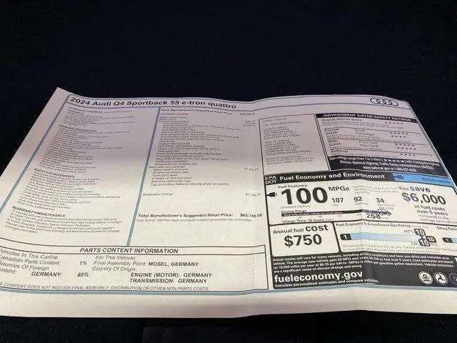 2024 Audi Q4 Sportback e-tron Premium Plus quattro Dallas TX