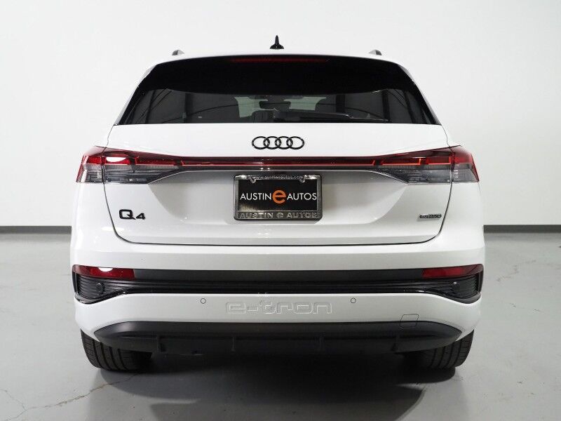 2024 Audi Q4 e-tron Premium Plus 50 Quattro *BLACK OPTIC PKG, NAVIGATION, VIRTUAL COCKPIT, ADAPTIVE CRUISE, SAFETY ALERTS, PANORAMA MOONROOF, LEATHER, HEATED SEATS/STEERING, SONOS AUDIO, WIRELESS CHARGING, ANDROID & APPLE Round Rock TX