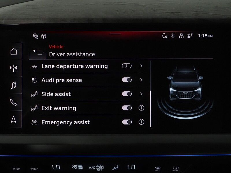 2024 Audi Q4 e-tron Premium Plus 50 Quattro *BLACK OPTIC PKG, NAVIGATION, VIRTUAL COCKPIT, ADAPTIVE CRUISE, SAFETY ALERTS, PANORAMA MOONROOF, LEATHER, HEATED SEATS/STEERING, SONOS AUDIO, WIRELESS CHARGING, ANDROID & APPLE Round Rock TX