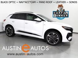 2024_Audi_Q4 e-tron Premium Plus 50 Quattro_*BLACK OPTIC PKG, NAVIGATION, VIRTUAL COCKPIT, ADAPTIVE CRUISE, SAFETY ALERTS, PANORAMA MOONROOF, LEATHER, HEATED SEATS/STEERING, SONOS AUDIO, WIRELESS CHARGING, ANDROID & APPLE_ Round Rock TX