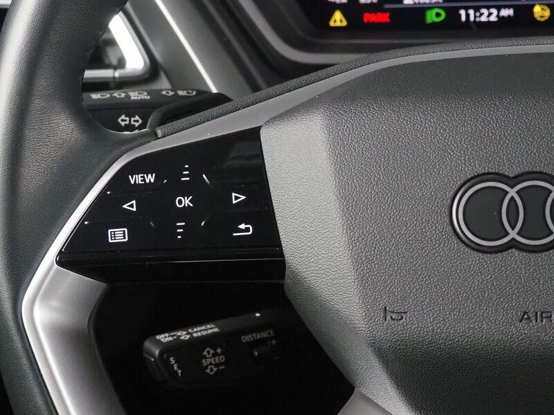 2024 Audi Q4 e-tron Premium Plus 55 Quattro *BLACK OPTIC PKG, NAVIGATION, VIRTUAL COCKPIT, ADAPTIVE CRUISE, SAFETY ALERTS, PANORAMA MOONROOF, LEATHER, HEATED SEATS/STEERING, WIRELESS CHARGING, ANDROID & APPLE Round Rock TX