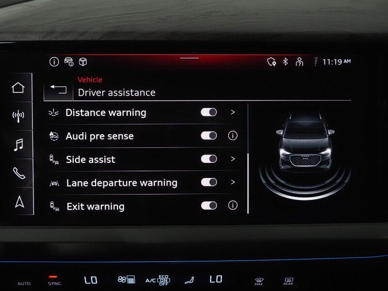 2024 Audi Q4 e-tron Premium Plus 55 Quattro *BLACK OPTIC PKG, NAVIGATION, VIRTUAL COCKPIT, ADAPTIVE CRUISE, SAFETY ALERTS, PANORAMA MOONROOF, LEATHER, HEATED SEATS/STEERING, WIRELESS CHARGING, ANDROID & APPLE Round Rock TX