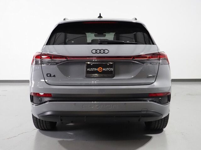 2024 Audi Q4 e-tron Prestige 50 Quattro *BLACK OPTIC PKG, HEADS-UP DISPLAY, NAVIGATION, ADAPTIVE CRUISE, SAFETY ALERTS, AUTO PARKING, REAR-CAMERA, PANO MOONROOF, LEATHER, HEATED SEATS/STEERING, SONOS AUDIO, WIRELESS CHARGING Round Rock TX