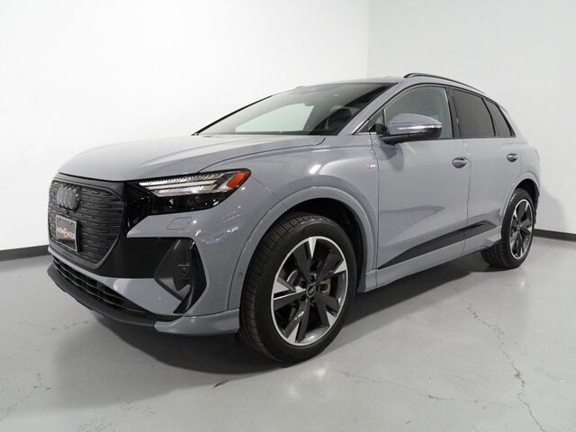 2024 Audi Q4 e-tron Prestige 50 Quattro *BLACK OPTIC PKG, HEADS-UP DISPLAY, NAVIGATION, ADAPTIVE CRUISE, SAFETY ALERTS, AUTO PARKING, REAR-CAMERA, PANO MOONROOF, LEATHER, HEATED SEATS/STEERING, SONOS AUDIO, WIRELESS CHARGING Round Rock TX