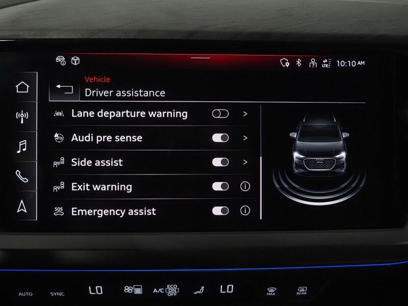 2024 Audi Q4 e-tron Prestige 50 Quattro *BLACK OPTIC PKG, HEADS-UP DISPLAY, NAVIGATION, ADAPTIVE CRUISE, SAFETY ALERTS, AUTO PARKING, REAR-CAMERA, PANO MOONROOF, LEATHER, HEATED SEATS/STEERING, SONOS AUDIO, WIRELESS CHARGING Round Rock TX