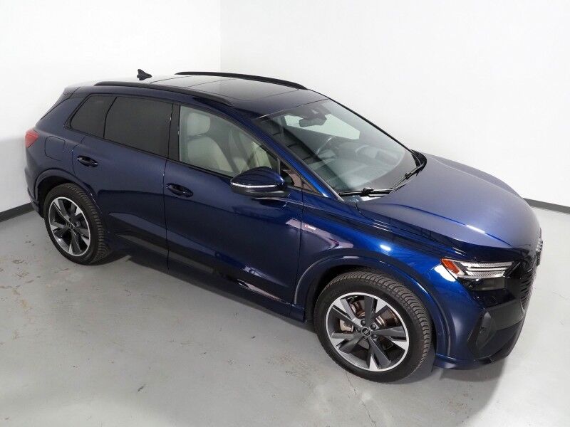 2024 Audi Q4 e-tron Prestige 50 Quattro *BLACK OPTIC PKG, HEADS-UP DISPLAY, NAVIGATION, ADAPTIVE CRUISE, SAFETY ALERTS, AUTO PARKING, REAR-CAMERA, PANO MOONROOF, LEATHER, HEATED SEATS/STEERING, SONOS AUDIO, WIRELESS CHARGING Round Rock TX