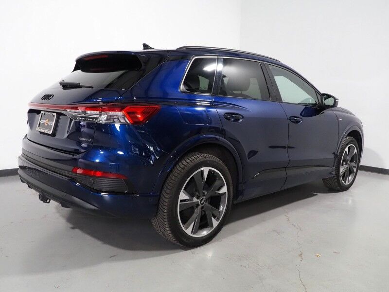 2024 Audi Q4 e-tron Prestige 50 Quattro *BLACK OPTIC PKG, HEADS-UP DISPLAY, NAVIGATION, ADAPTIVE CRUISE, SAFETY ALERTS, AUTO PARKING, REAR-CAMERA, PANO MOONROOF, LEATHER, HEATED SEATS/STEERING, SONOS AUDIO, WIRELESS CHARGING Round Rock TX