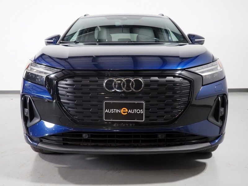 2024 Audi Q4 e-tron Prestige 50 Quattro *BLACK OPTIC PKG, HEADS-UP DISPLAY, NAVIGATION, ADAPTIVE CRUISE, SAFETY ALERTS, AUTO PARKING, REAR-CAMERA, PANO MOONROOF, LEATHER, HEATED SEATS/STEERING, SONOS AUDIO, WIRELESS CHARGING Round Rock TX
