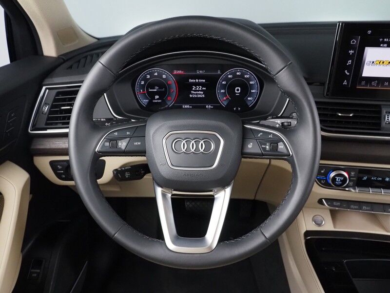 2024 Audi Q5 Premium Plus 40 TFSI Quattro *VIRTUAL COCKPIT, ADAPTIVE CRUISE, SAFETY ALERTS, 360 VIEW CAMERAS, PANORAMA MOONROOF, LEATHER, CLIMATE SEATS, HEATED STEERING, POWER LIFTGATE, BANG & OLUFSEN, ANDROID & APPLE Round Rock TX