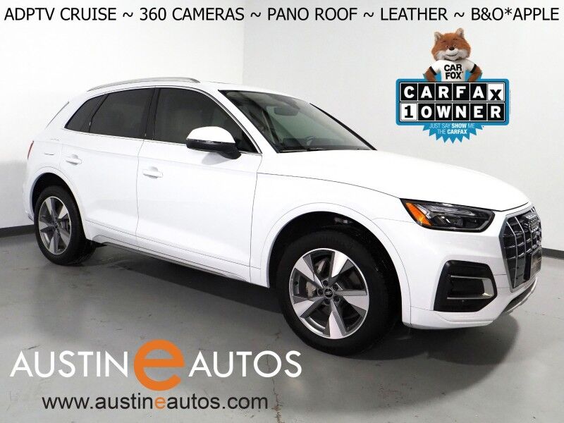 2024 Audi Q5 Premium Plus 40 TFSI Quattro *VIRTUAL COCKPIT, ADAPTIVE CRUISE, SAFETY ALERTS, 360 VIEW CAMERAS, PANORAMA MOONROOF, LEATHER, CLIMATE SEATS, HEATED STEERING, POWER LIFTGATE, BANG & OLUFSEN, ANDROID & APPLE
