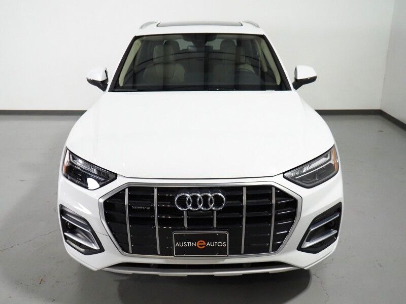 2024 Audi Q5 Premium Plus 40 TFSI Quattro *VIRTUAL COCKPIT, ADAPTIVE CRUISE, SAFETY ALERTS, 360 VIEW CAMERAS, PANORAMA MOONROOF, LEATHER, CLIMATE SEATS, HEATED STEERING, POWER LIFTGATE, BANG & OLUFSEN, ANDROID & APPLE Round Rock TX