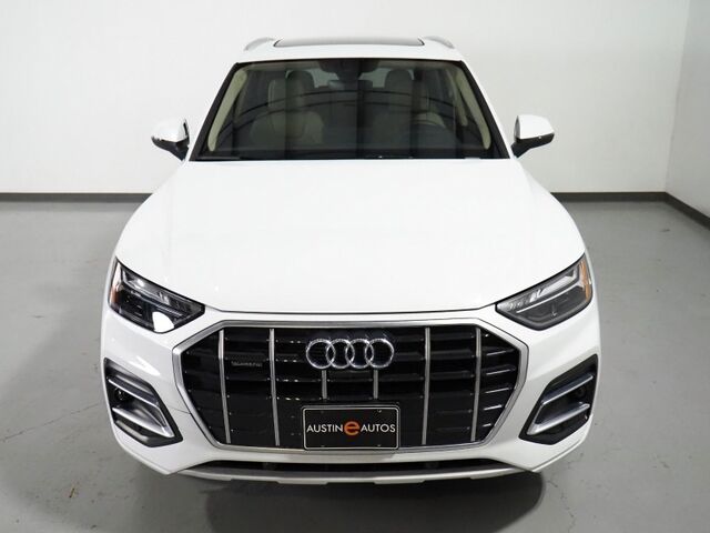2024 Audi Q5 Premium Plus 40 TFSI Quattro *VIRTUAL COCKPIT, ADAPTIVE CRUISE, SAFETY ALERTS, 360 VIEW CAMERAS, PANORAMA MOONROOF, LEATHER, CLIMATE SEATS, HEATED STEERING, POWER LIFTGATE, BANG & OLUFSEN, ANDROID & APPLE Round Rock TX