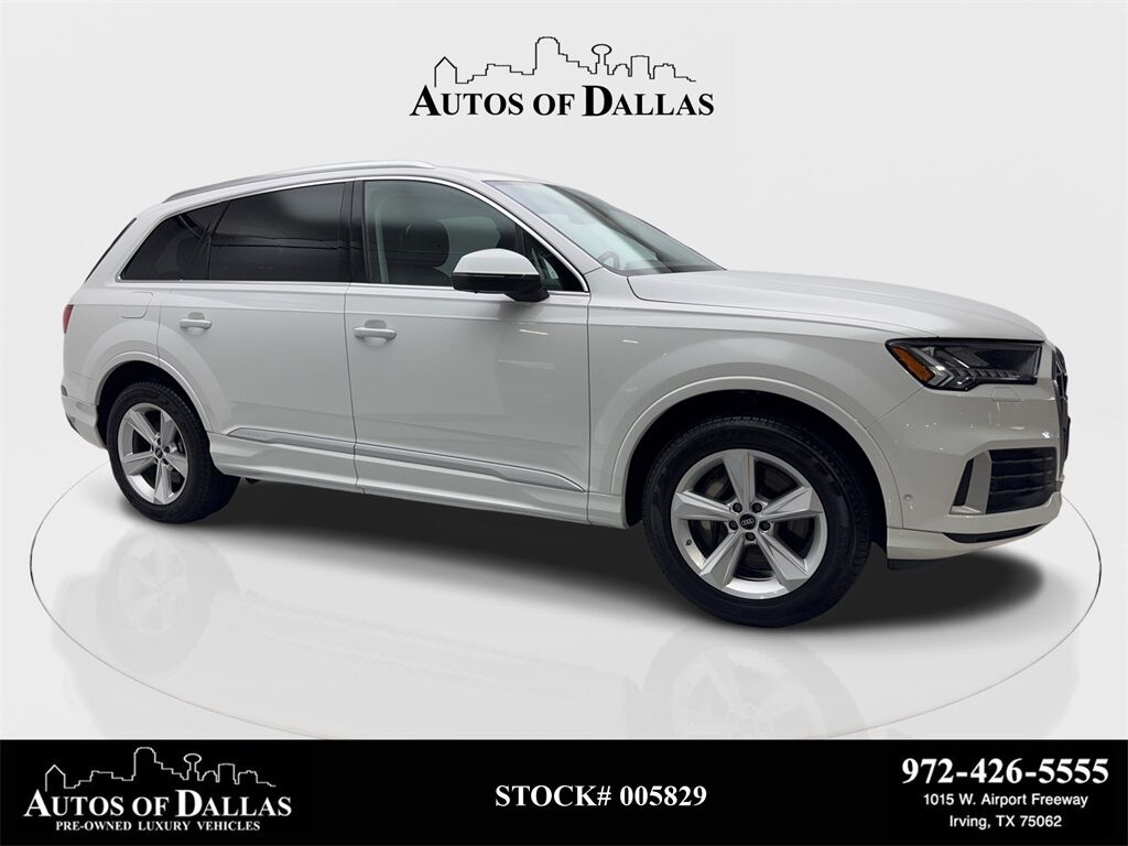 2024 Audi Q7 45 Premium Plus NAV,CAM,PANO,HTD STS,BLIND SPOT,3R Irving TX