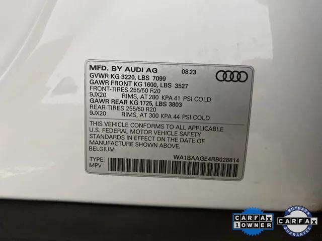 2024 Audi Q8 Sportback e-tron Premium S line quattro Dallas TX