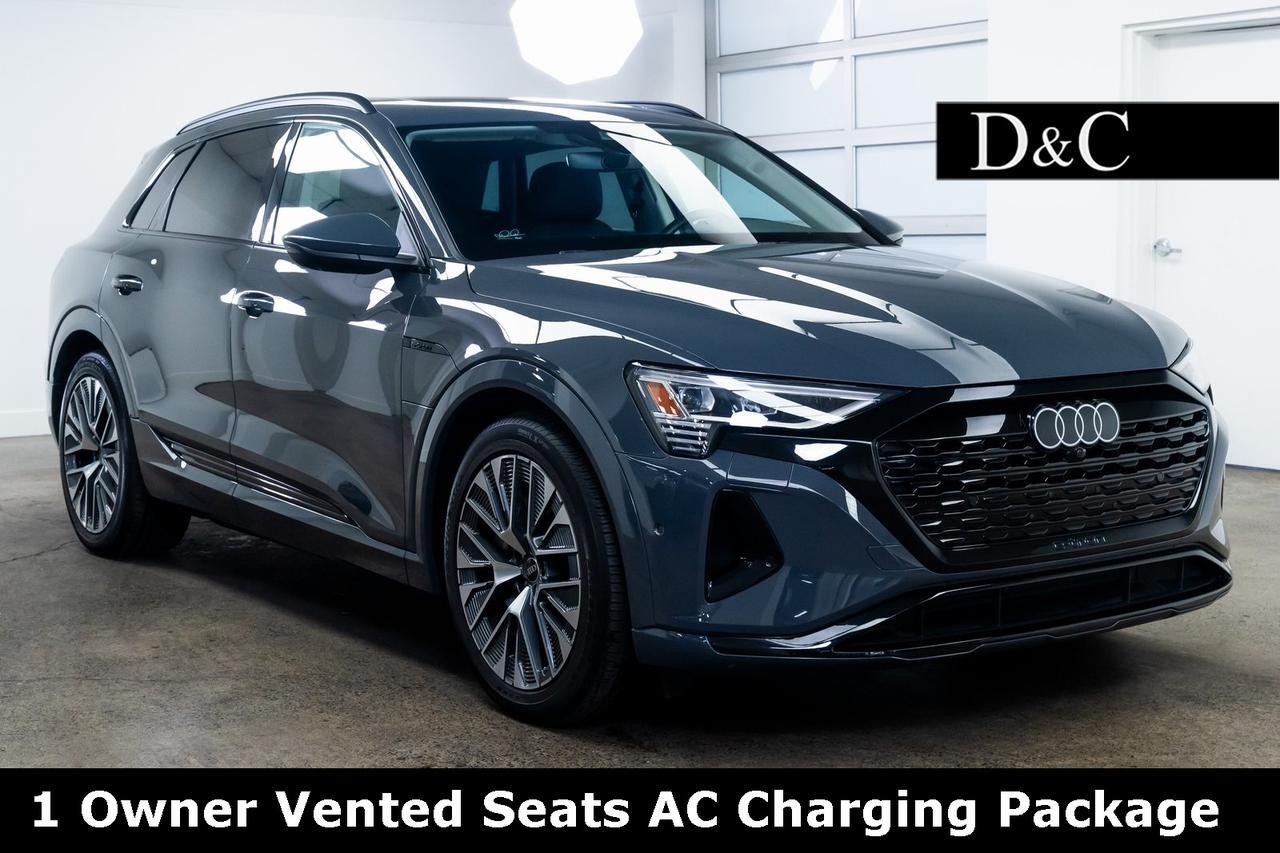 2024 Audi Q8 e-tron Premium Plus 1 Owner Vented Seats AC Charging Package Portland OR