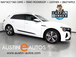 2024_Audi_Q8 e-tron Premium Plus Quattro_*NAVIGATION, VIRTUAL COCKPIT, ADAPTIVE CRUISE, SAFETY ALERTS, 360 CAMERAS, PANO MOONROOF, LEATHER, CLIMATE SEATS, HEATED STEERING, BANG & OLUFSEN, WIRELESS CHARGING, ANDROID & APPLE_ Round Rock TX