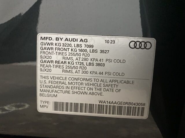 2024 Audi Q8 e-tron Premium quattro Dallas TX