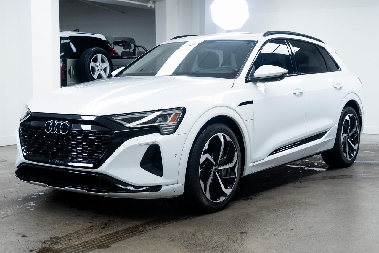 2024 Audi Q8 e-tron Prestige 1 Owner Vented Seats Black Optic Package Portland OR