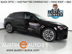 2024_Audi_Q8 e-tron Prestige Quattro_*BLACK OPTIC PKG, HEADS-UP DISPLAY, NAVIGATION, ADAPTIVE CRUISE, SAFETY ALERTS, 360 CAMERAS, PANO MOONROOF, LEATHER, CLIMATE/MASSAGE SEATS, BANG & OLUFSEN, WIRELESS CHARGING, ANDROID & APPLE_ Round Rock TX