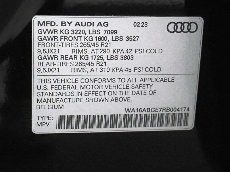 2024 Audi Q8 e-tron Prestige Quattro *BLACK OPTIC PKG, HEADS-UP DISPLAY, NAVIGATION, ADAPTIVE CRUISE, SAFETY ALERTS, 360 CAMERAS, PANO MOONROOF, LEATHER, CLIMATE/MASSAGE SEATS, BANG & OLUFSEN, WIRELESS CHARGING, ANDROID & APPLE Round Rock TX