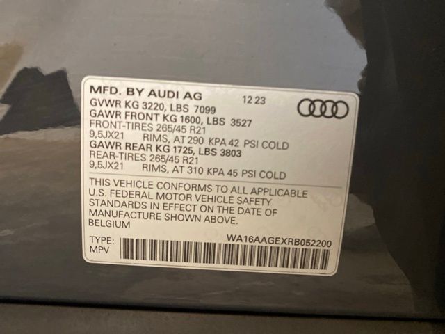 2024 Audi Q8 e-tron Prestige quattro Dallas TX