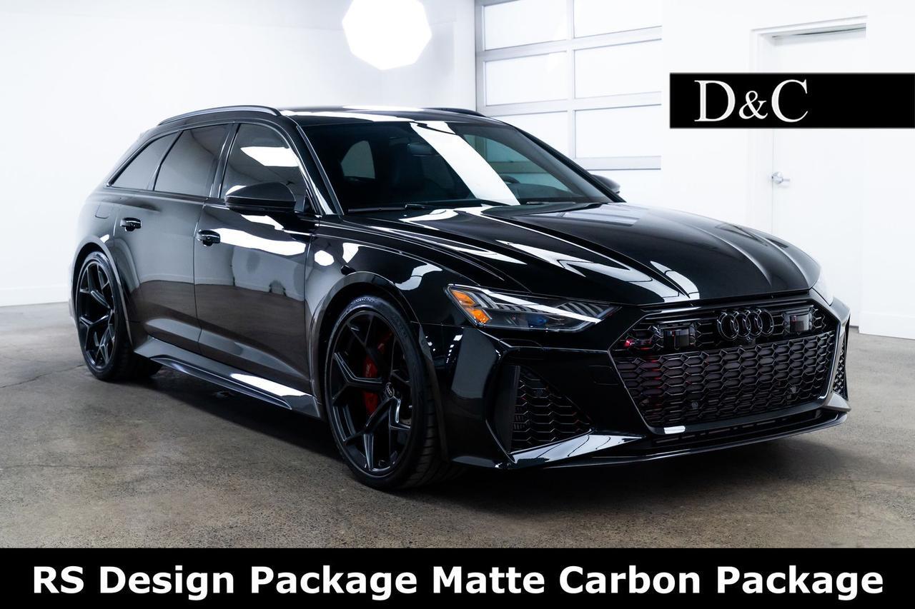 2024 Audi RS 6 Avant performance 4.0T RS Design Package Matte Carbon Package