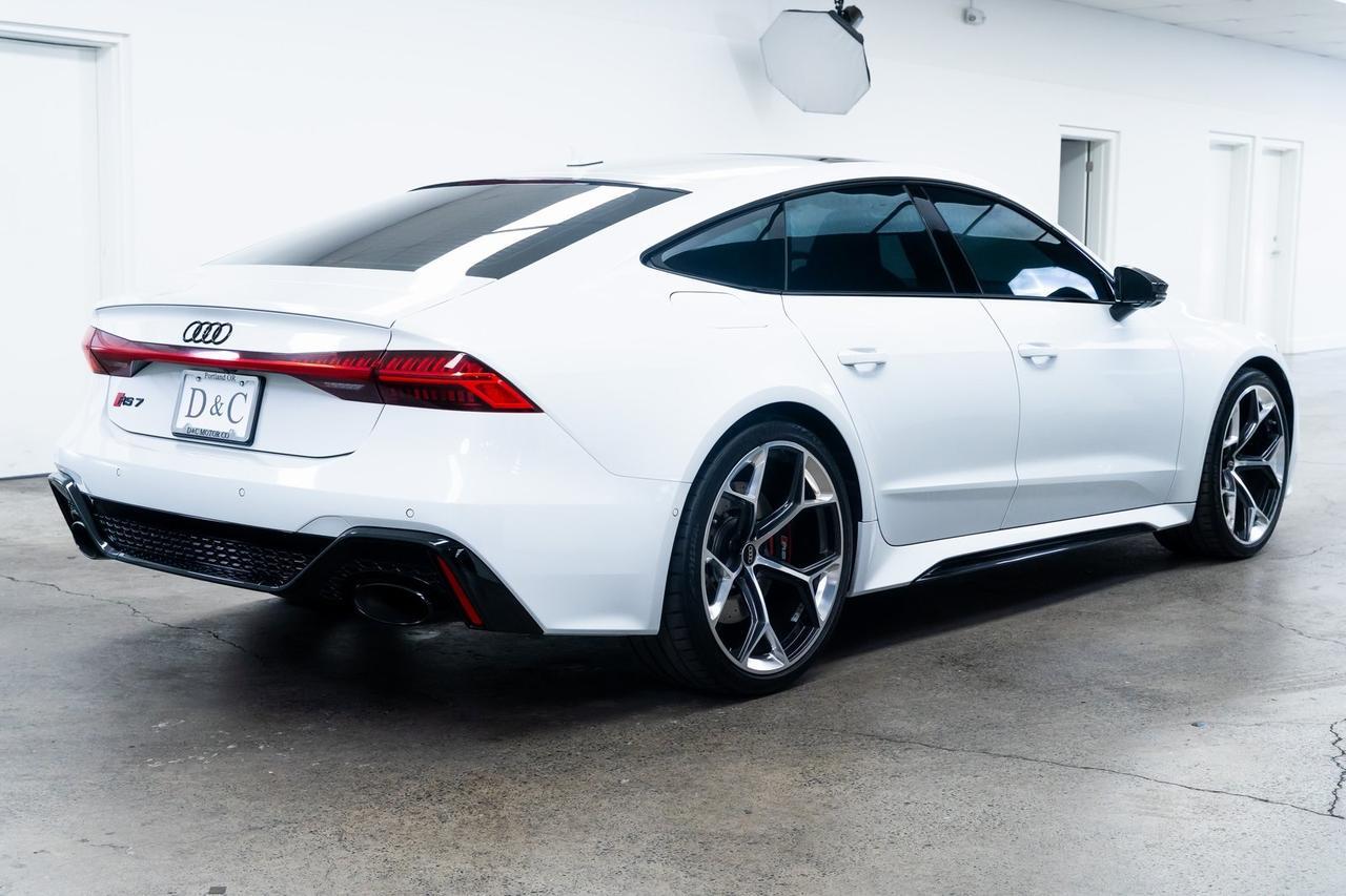 2024 Audi RS 7 4.0T Performance 1 Owner Vented Seats Black Optic Executive Package Portland OR