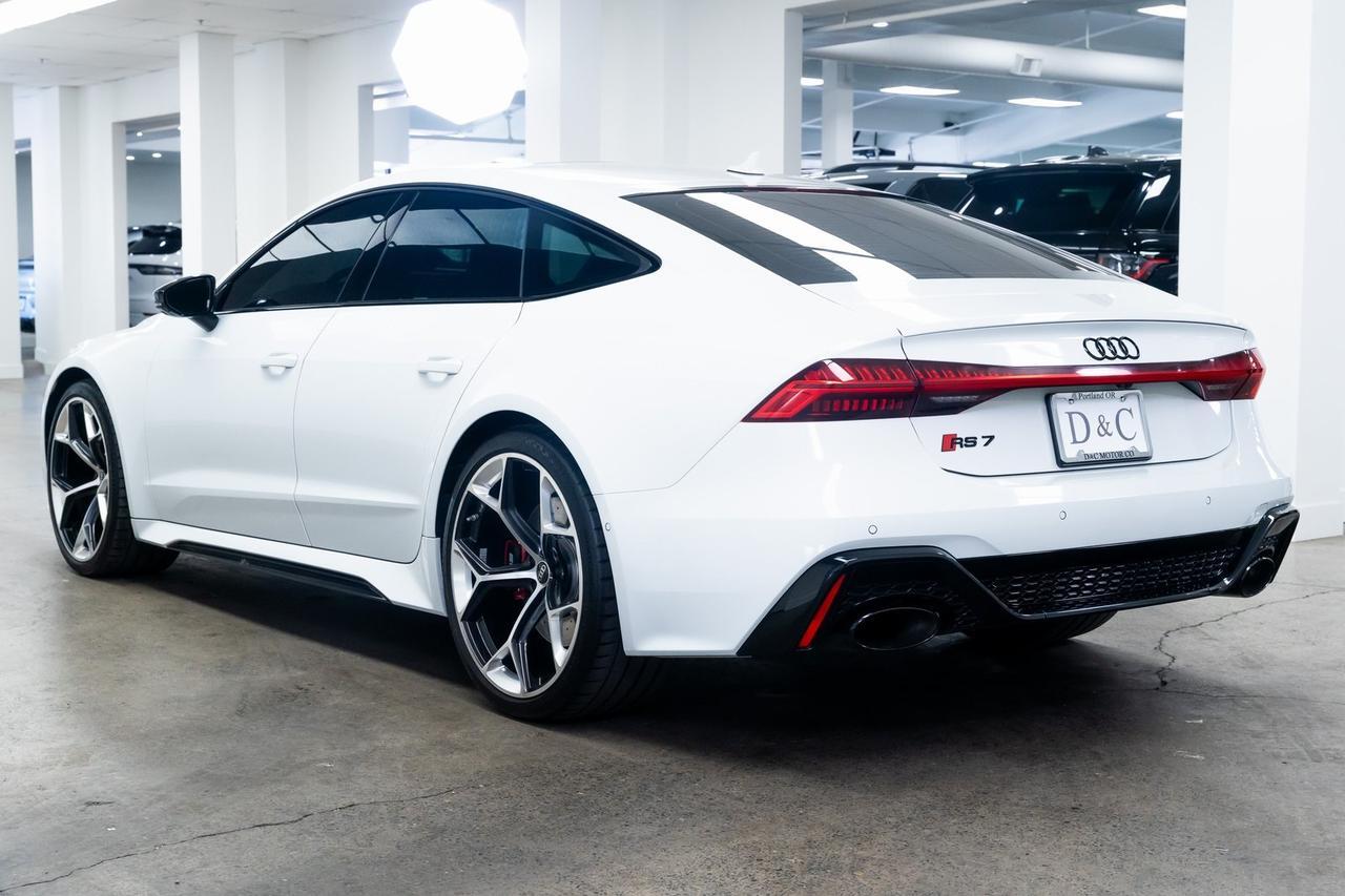 2024 Audi RS 7 4.0T Performance 1 Owner Vented Seats Black Optic Executive Package Portland OR