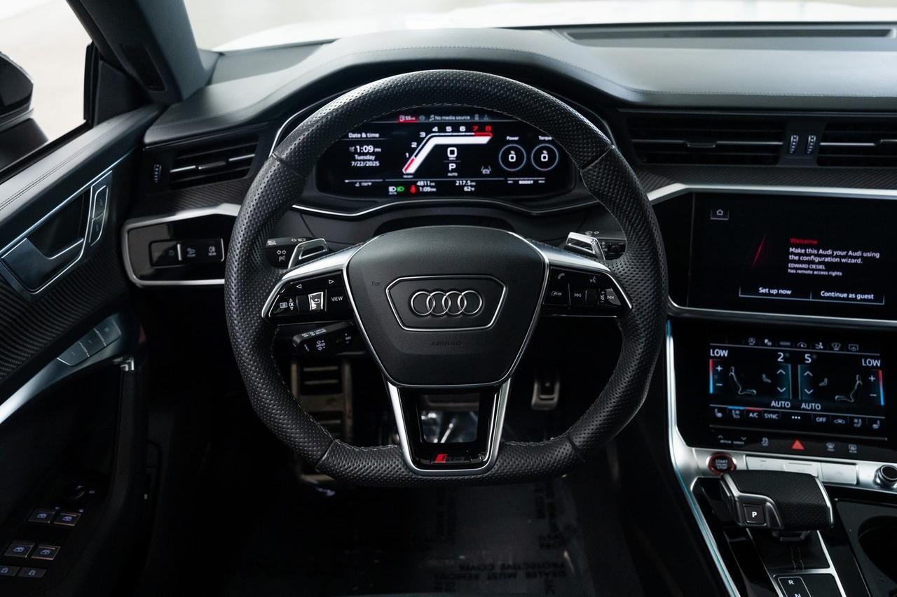 2024 Audi RS 7 4.0T Performance 1 Owner Vented Seats Black Optic Executive Package Portland OR