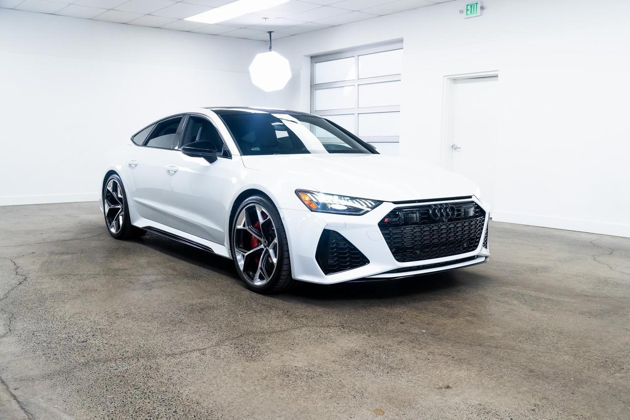 2024 Audi RS 7 4.0T Performance 1 Owner Vented Seats Black Optic Executive Package Portland OR
