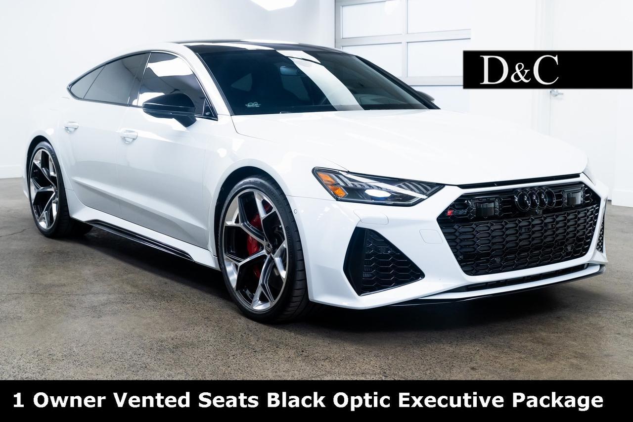 2024 Audi RS 7 4.0T Performance 1 Owner Vented Seats Black Optic Executive Package Portland OR