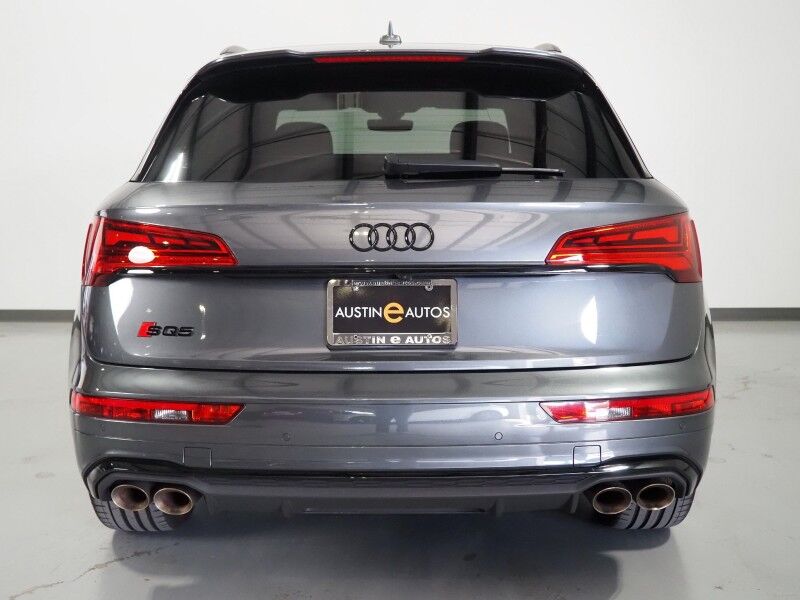 2024 Audi SQ5 Premium Plus 3.0 TFSI Quattro *BLACK OPTIC PKG, S SPORT PKG, VIRTUAL COCKPIT, ADAPTIVE CRUISE, SAFETY ALERTS, 360 CAMERAS, PANO MOONROOF, NAPPA LEATHER, HEATED SEATS/STEERING, ADVANCED KEY, POWER LIFTGATE, 21 INCH WHEELS, BANG & OLUFSEN, APPLE CARPLAY Round Rock TX