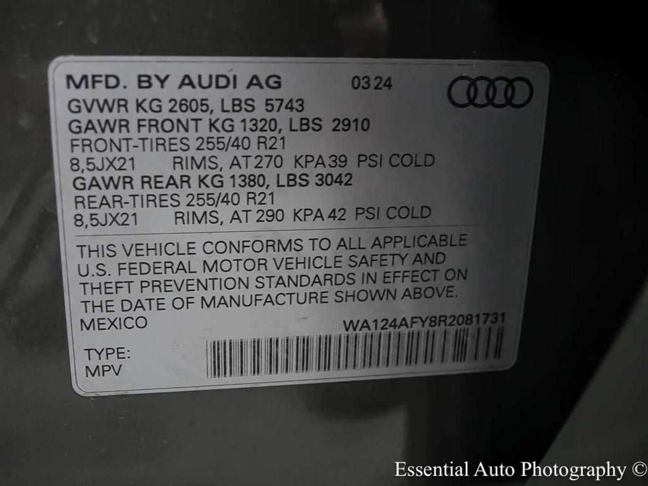 2024 Audi SQ5 Sportback Premium Plus Willowbrook IL