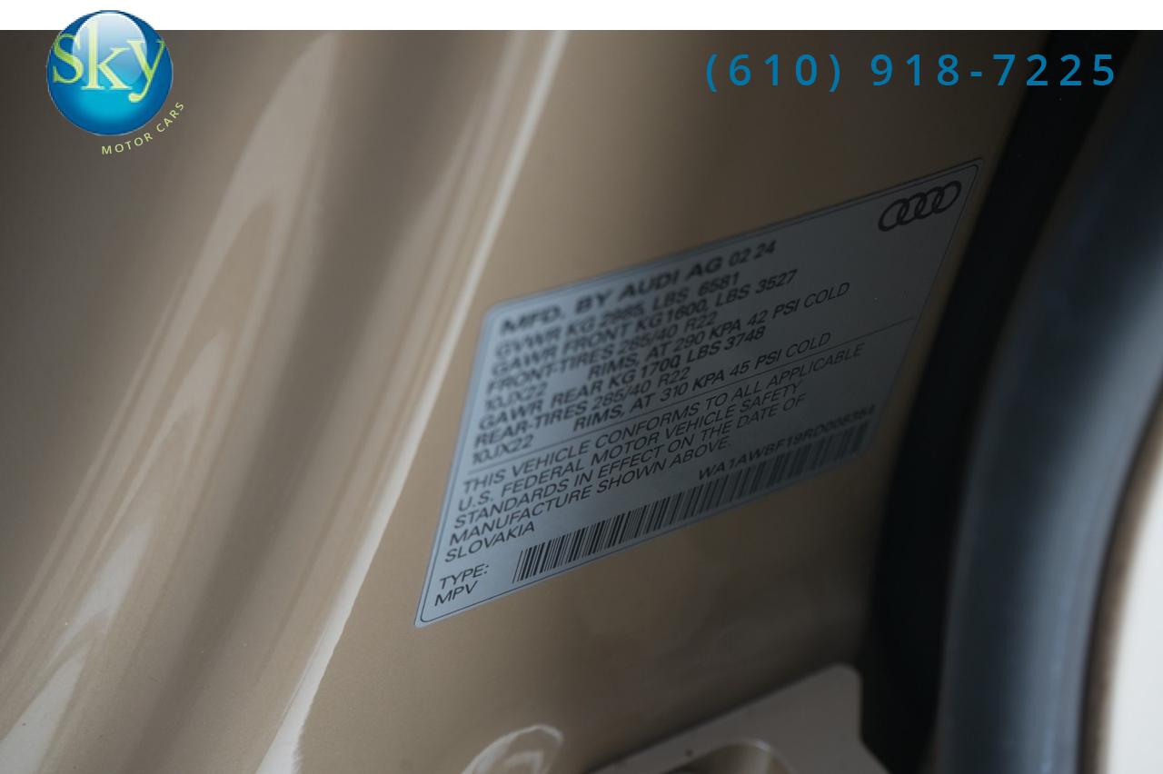 2024 Audi SQ8 Quattro AWD Premium Plus Executive + Black Optic Pkgs West Chester PA